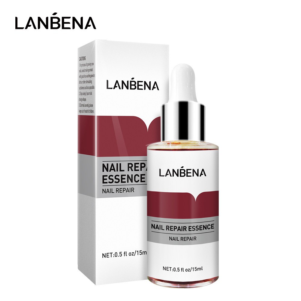 Beauty Jaya - Lanbena Nail Repair Essence Serum Perawatan Jamur Kuku Manicure Pedicure