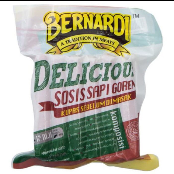 

bernardi delicious sosis sapi goreng 360gr