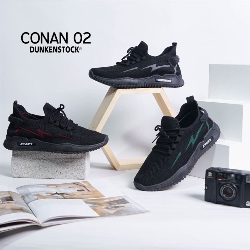 dunkenstock conan 02/sepatu pria dunkenstock conan 02