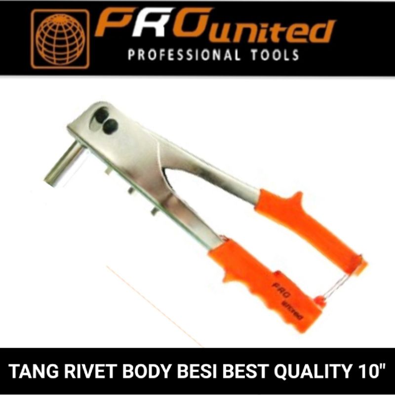 tang rivet 10&quot; heavy duty body besi pro united.
