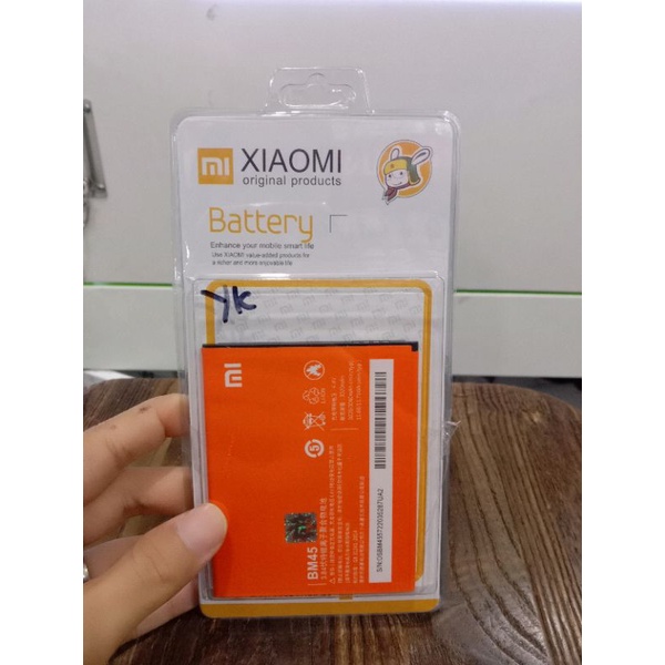 BATRE XIAOMI REDMI NOTE 2 BM45 ORI 99%