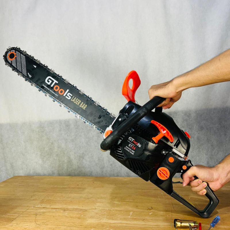 CHAINSAW LASER Senso gtools Eropa GT24 BAJA 22inch bar laser baja premium lebih kuat dari STIHL