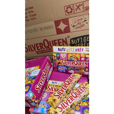 

Silverqueen buy1 get1 58gr