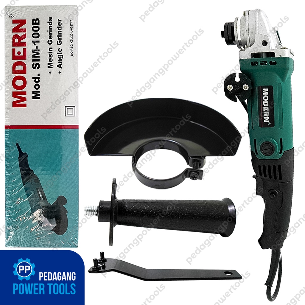 MODERN SIM 100B Mesin Gerinda 4&quot; EKONOMIS