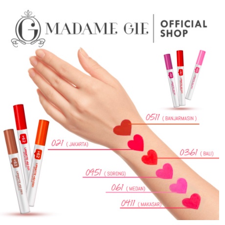 MADAME GIE |+62 LIP MATTE | LIP CREAM