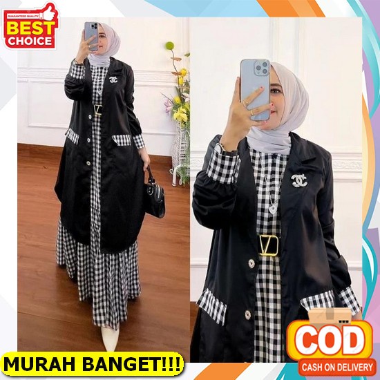Gamis Wanita Remaja Murah 2022 Syari Muslimah Terbaru Ghamis Cewek 2023 Terlaris Lebaran Gsmis Baju 