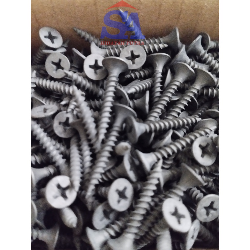 OLS SEKRUP 50pc MUR BAUT SKRUP BAJA GYPSUM GIPSUM BAUT 2cm 3cm 4cm 5cm 7cm