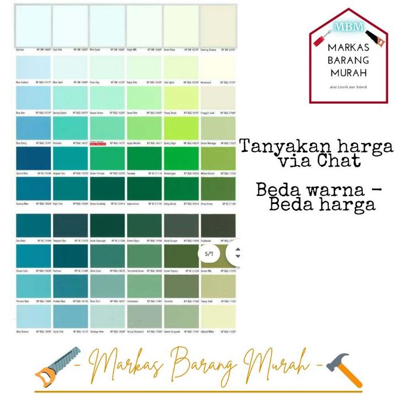 Terbaik ELASTEX WATERPROOF 3 in 1 (1kg) Cat Interior Cat Eksterior Cat Tembok / Elastex / Cat tembok