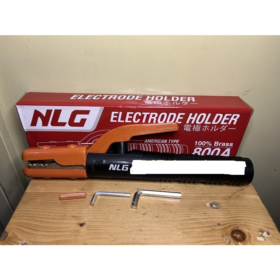 NLG KOREA Stang Tang Las Listrik 800A 800 Ampere  Asli Tembaga Jepitan Kawat Las Welding