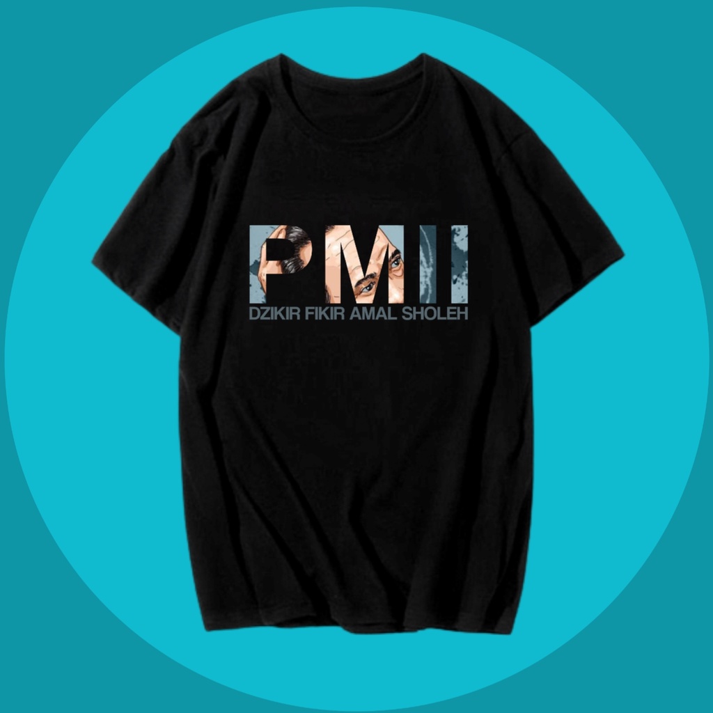 kaos distro oversize aktivis mahasiswa pria wanita pmii keren