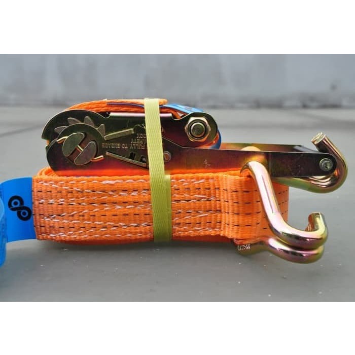 Ratchet Tie Down 2Ton x 8M | Cargo Lashing Belt | Tali Pengikat Barang