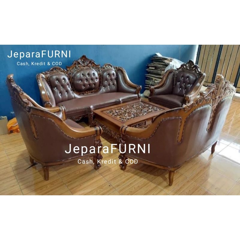 Promo Sofa Tamu Kayu Jati Jepara