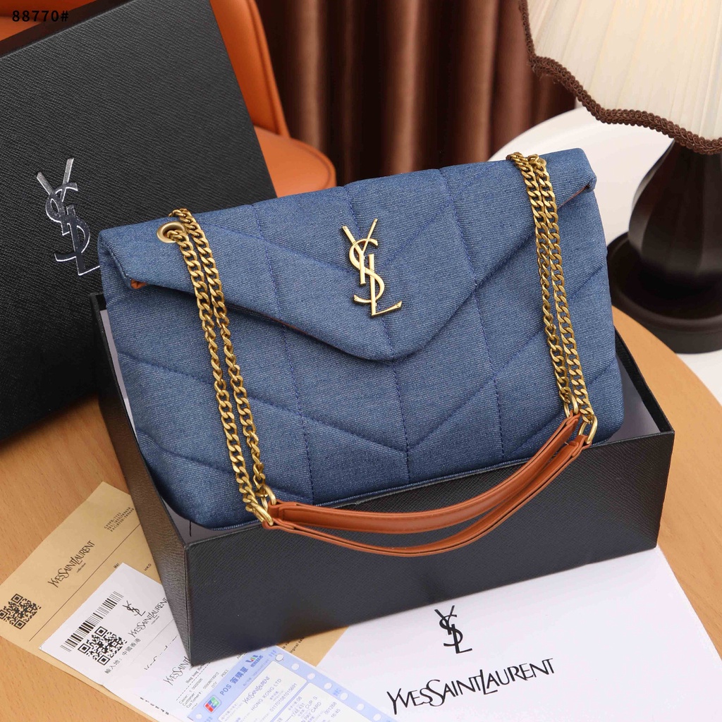 YS Puff Denim Bag #88770