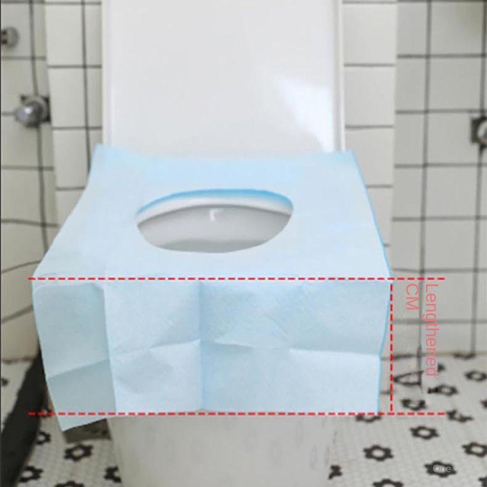 Solighter 30Sheets Disposable Toilet Seat Cover Camping Untuk Potty XL Travel Size Waterproof