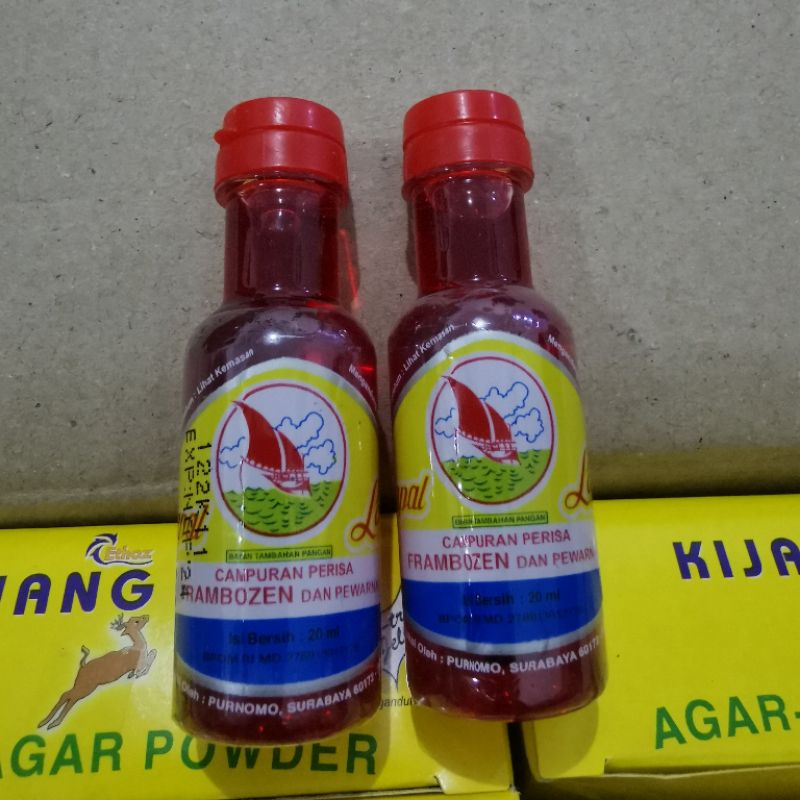 

Essence Vanili Frambozen Cap Kapal Layar - Esen Vanila