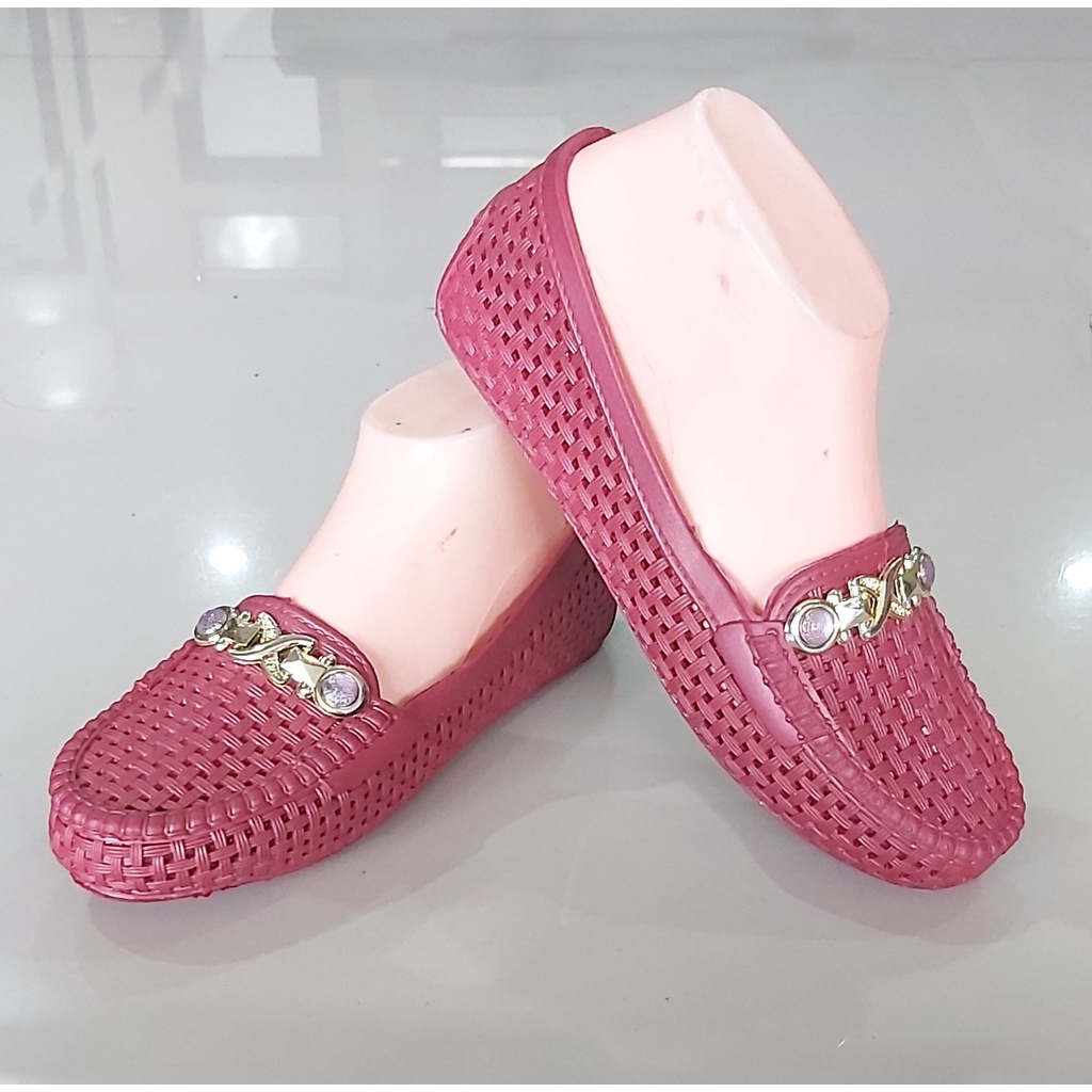 Sepatu Flat Wanita Q-5851 Sepatu Slip On Anti Slip Empuk