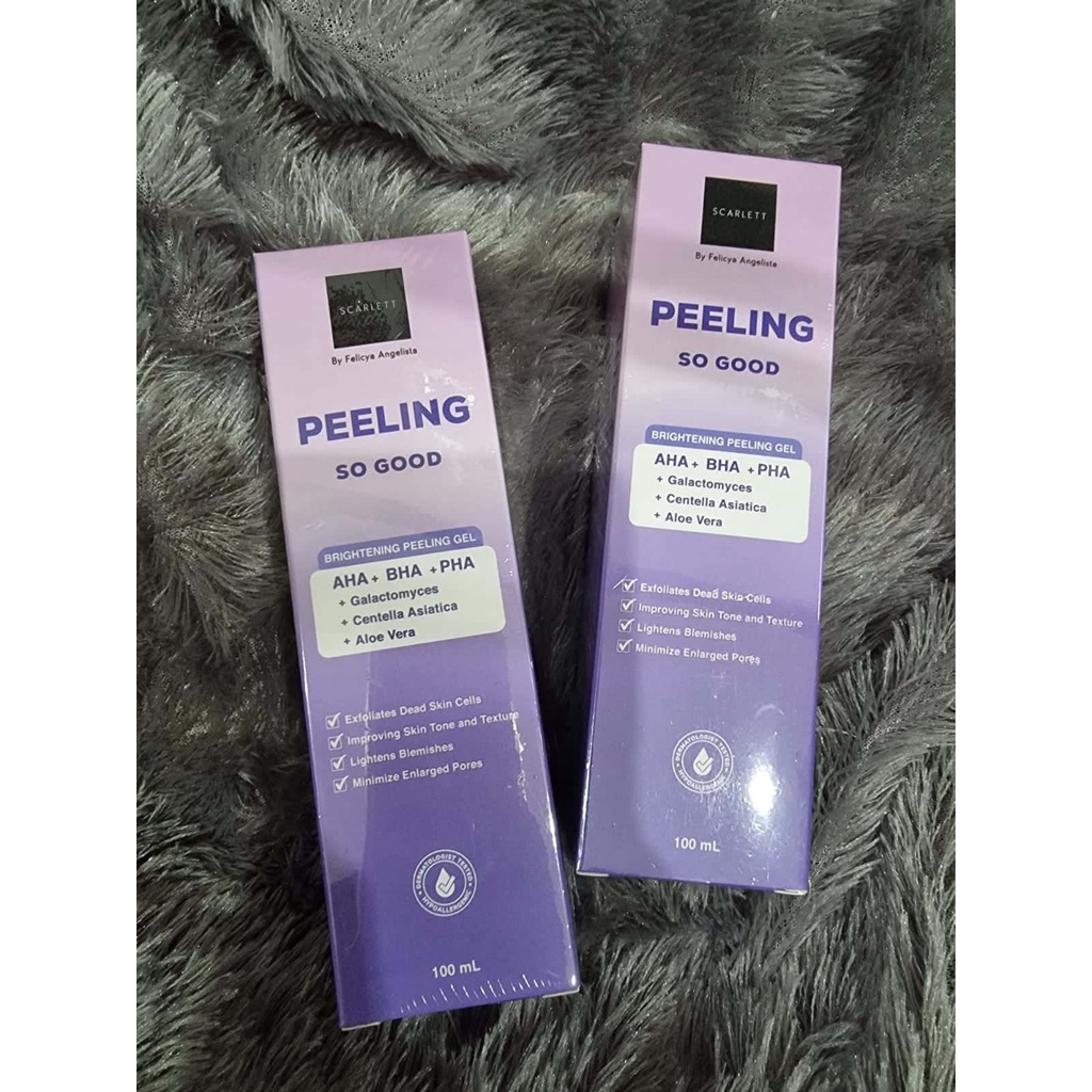 SCARLETT Peeling So Good Brightening Peeling Gel 100ml| AHA+BHA+PHA|