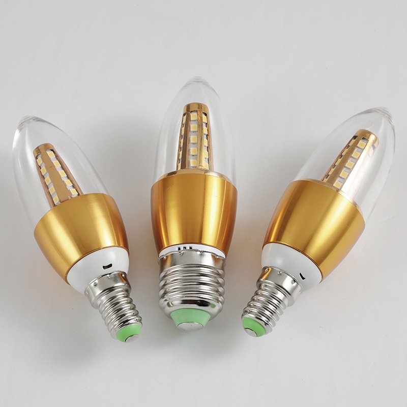 Myvo Lampu Hias LED Candle 5 Watt Fitting E27 &amp; E14