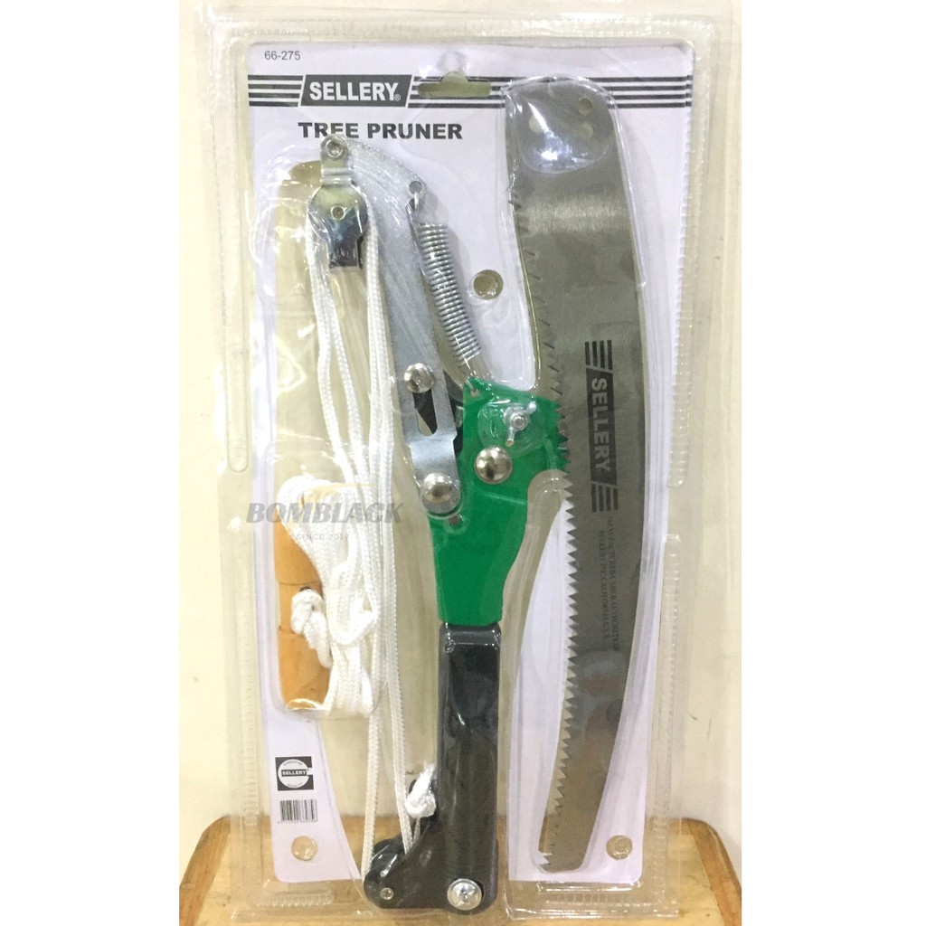 Gunting dan Gergaji Dahan Tarik Sellery Gergaji Pohon Kayu Tree Pruner