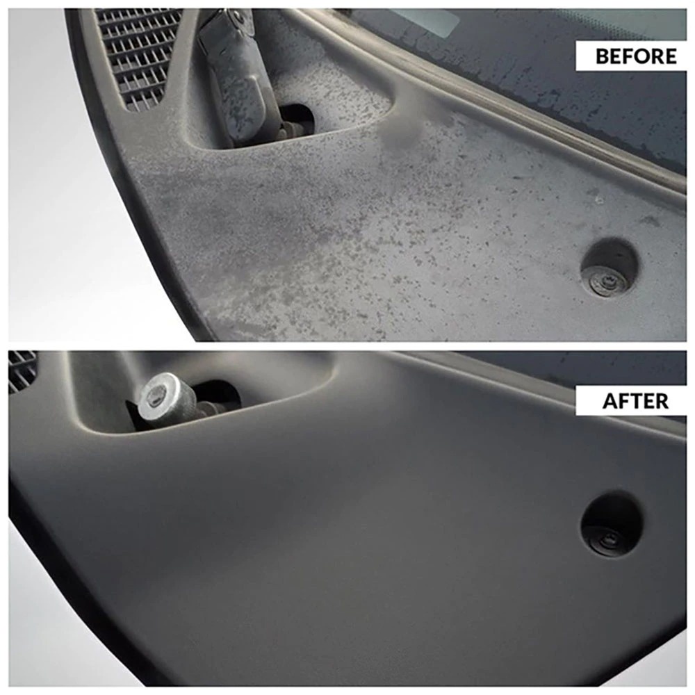 YGRETTE - HGKJ PLASTIC RESTORER Cairan Pembersih Plastik Mobil Plastic TRIM Restorer Coating 50 ml PENGHITAM BACK TO BLACK - HGKJ-S24 - Black