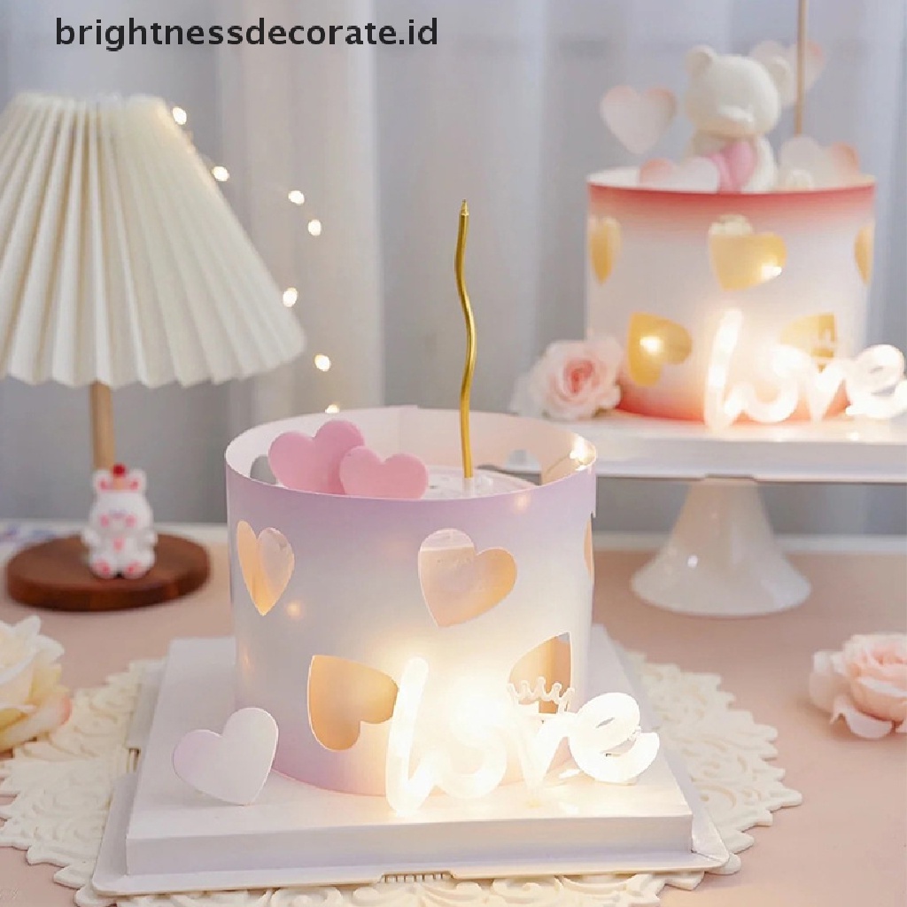 [Birth] Cake Surround Film Transparan Kerah Kue Aksesoris Baking Alat Kue Dapur [ID]