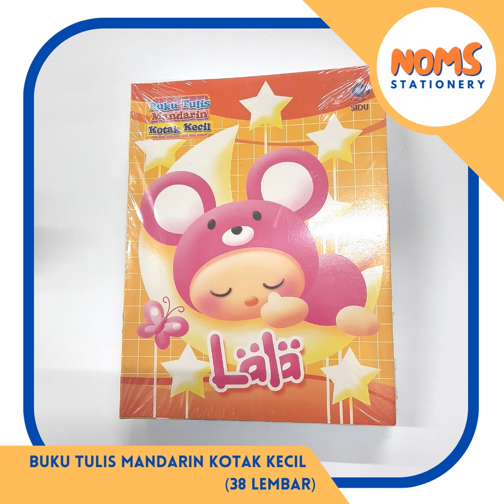 

Buku Tulis Mandarin Kotak Kecil Sinar Dunia (Sidu) 38 Lembar (1 pack isi 10 buku)