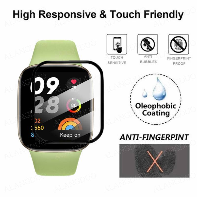 Pelindung Layar Melengkung 3D Untuk Xiaomi Redmi Watch 2 Lite 2Lite Protective Film Protection for Xiaomi Redmi Watch Bukan Kaca