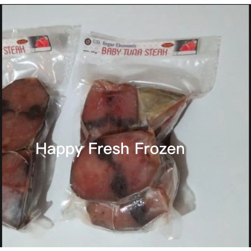 

Ikan Baby Tuna Steak Fillet beku Frozen 500 gram