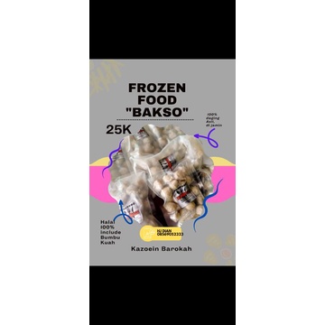 

bakso Frozen food intan kazoe