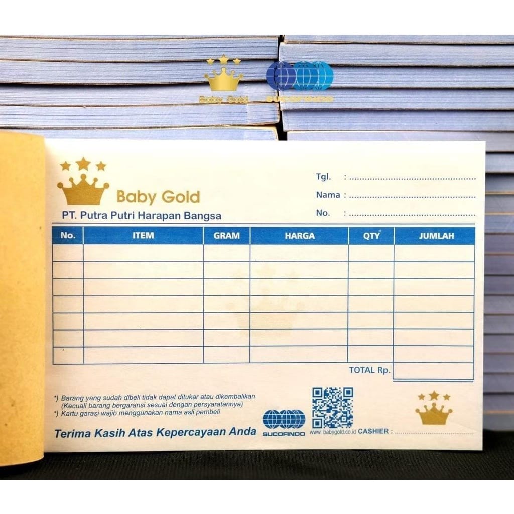 Logam Mulia 24 Karat 0.001 gram Babygold Mini gold Minigram Emas Kecil Dealer Resmi Bandung