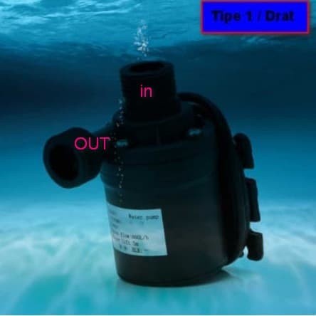 Pompa Air Celup Mini Submersible 12V Dc 12 Volt 12 V Aquarium Dorong