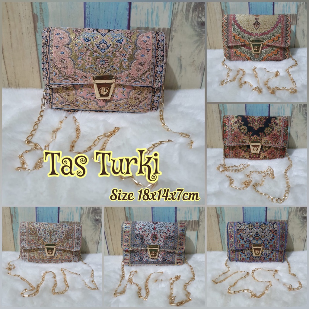 aqq Tas Turki Tali Rantai Tas Pesta Tas Wanita Turki
