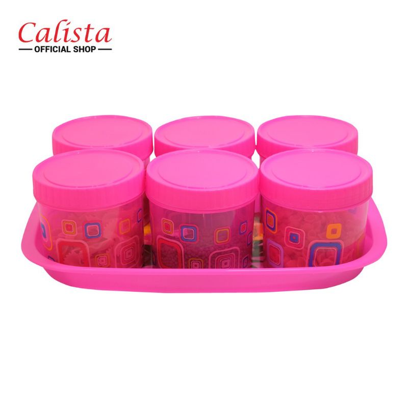 6 TOPLES CALLISTA + NAMPAN ANEKA WARNA