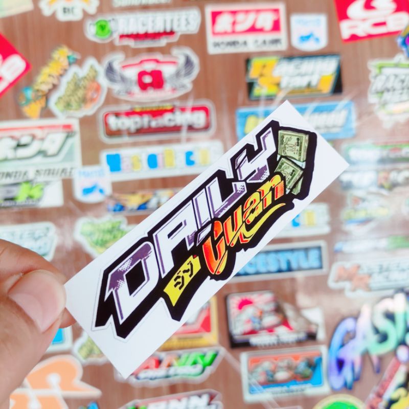 Stiker daily cuan