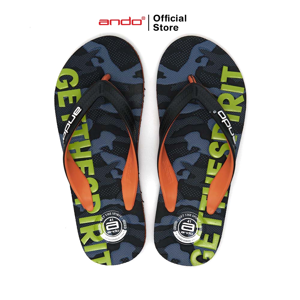 Ando Official Sandal Jepit Destroyer Pria Dewasa - Navy