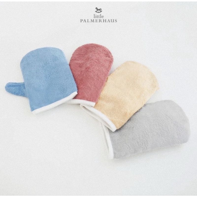 Little Palmerhaus Bam &amp; BooBamboo Washmitt Set Of 2 - Waslap Bayi