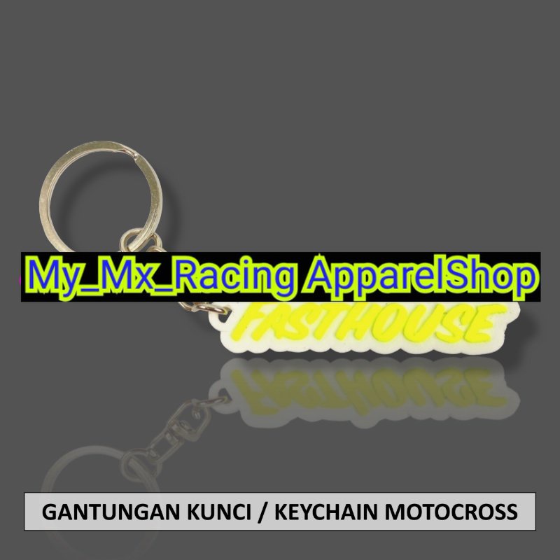 Gantungan Kunci Motocross - Keychain Trail MX - Gantungan Kunci Trabas - Keychain Enduro - Souvenir Trail - Keychain Souvenir - FH008 kualitas premium