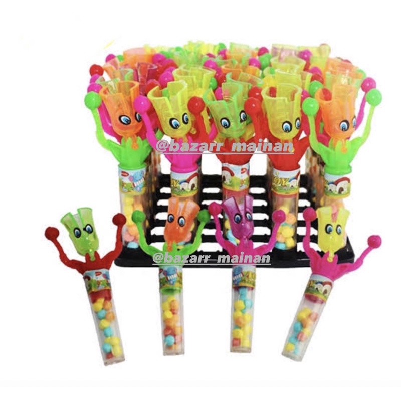 (ISI 12) Etek etek Bayi tanpa Permen Mainan Anak Jadul Latto Latto/Etek Etek/Tok Tok/Tiktok/Tek Tek 