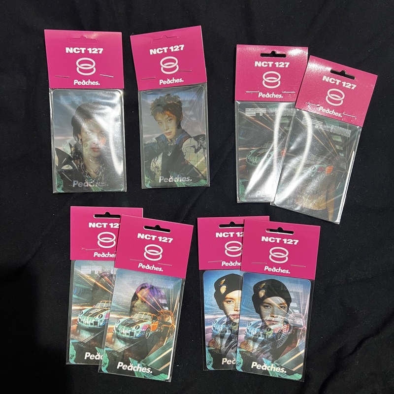 [READY STOCK] NCT 127 x PEACHES LENTICULAR PHOTOCARD PC TAEIL JOHNNY JUNGWOO TAEYONG HAECHAN JAEHYUN