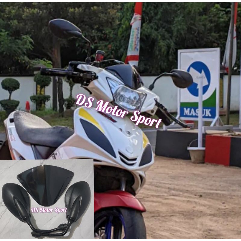 TERLARIS PAKET JUPITER MX OLD OJMX VISOR JUPITER MX OLD PLUS SPION JUPITER MX OLD