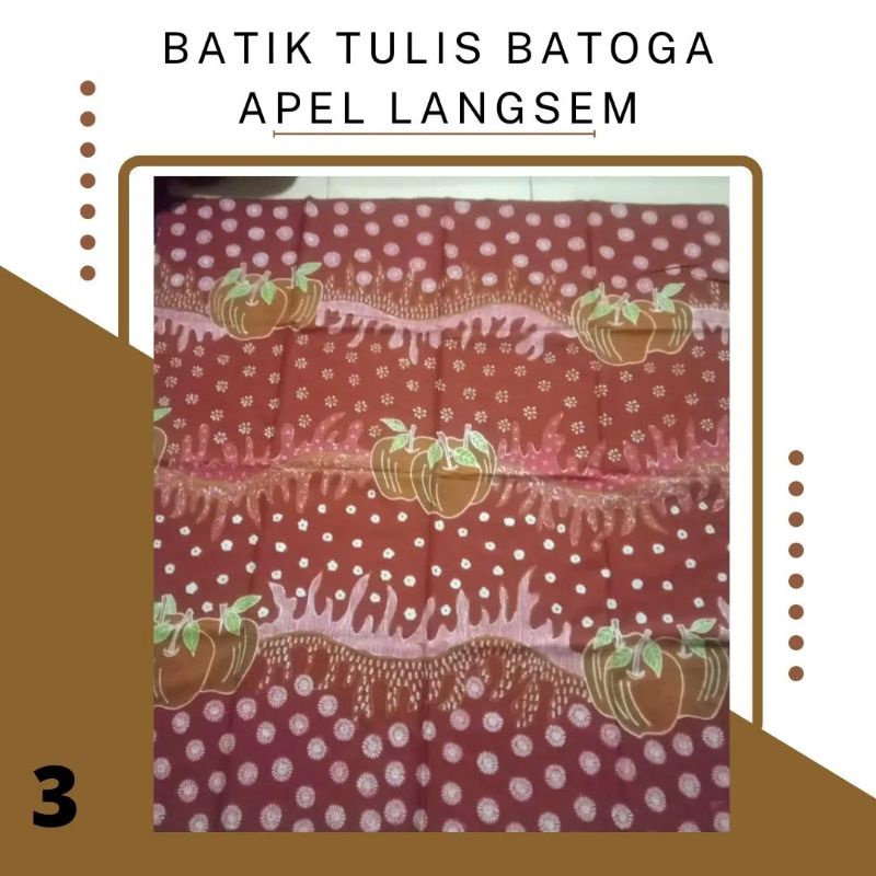 Batik tulis Batoga kain batik premium