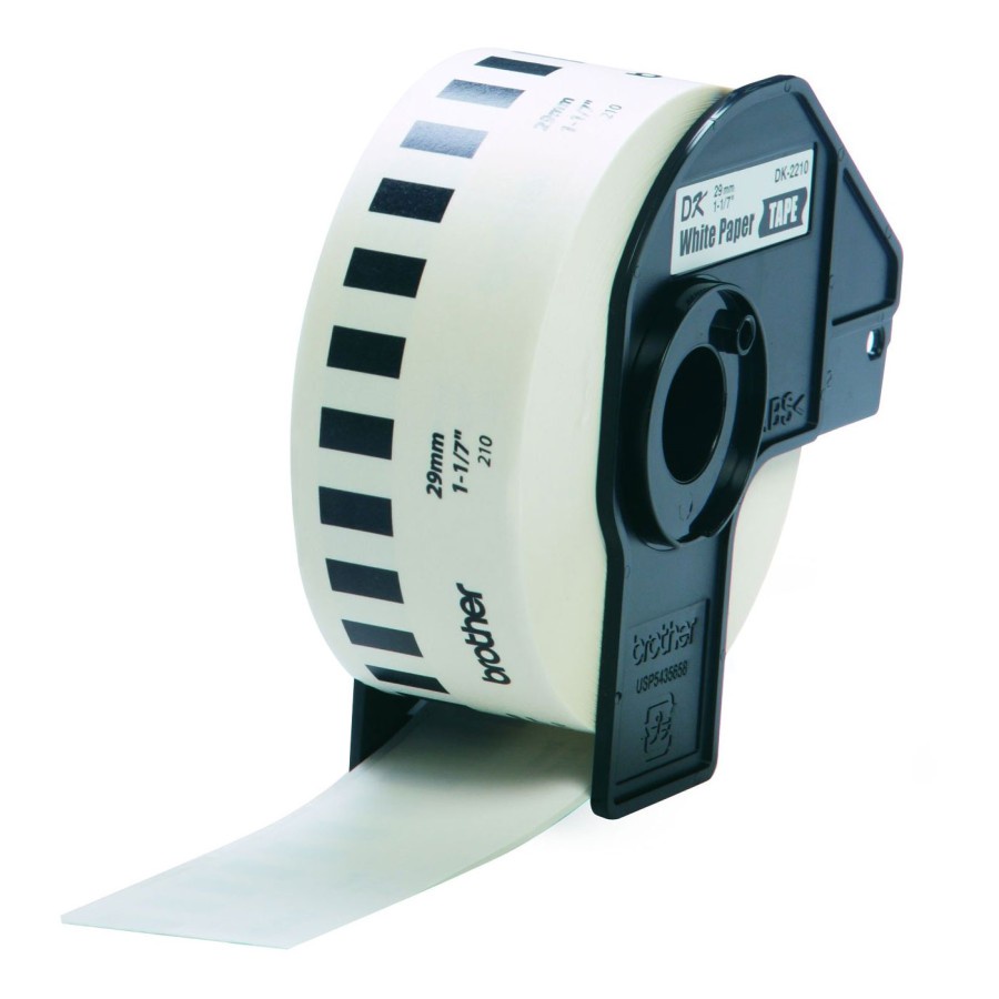 Brother Label Tape DK-22210 29mm x 30.48m Continuous Length Paper Tape