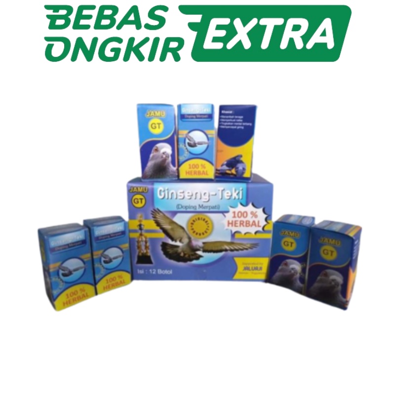 GINGSENG TEKI JALU AJI - meningkatkan stamina burung