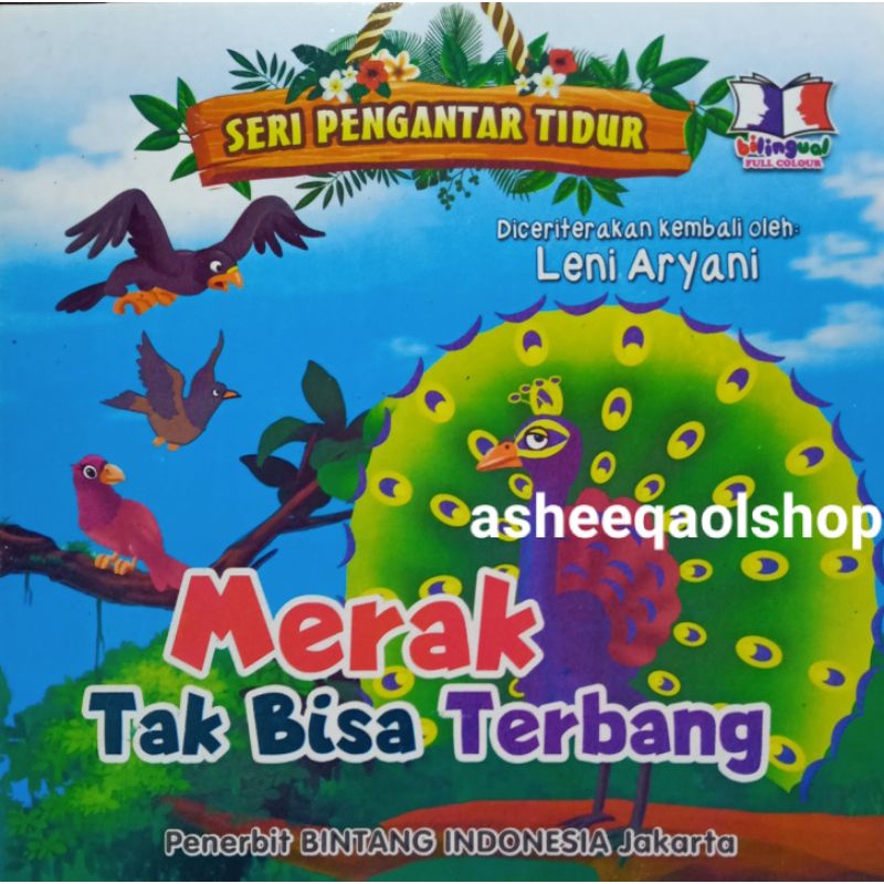 Buku Dongeng Cerita Anak Merak Tak Bisa Terbang