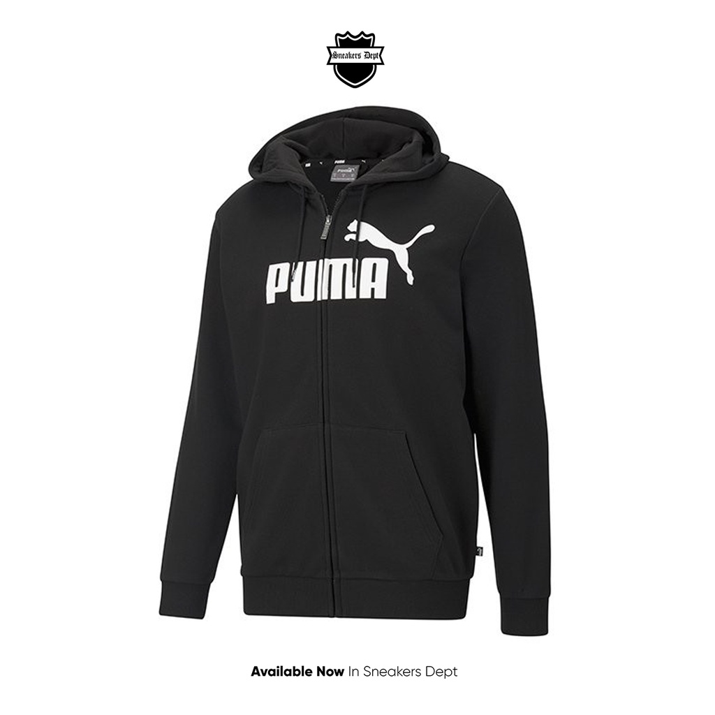 PUMA Hoodie Pria ESS BIG LOGO FZ HOODIE TR 58670001 ORIGINAL