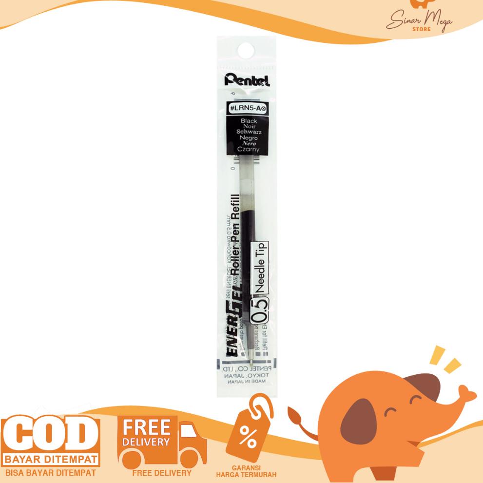 

QH7GT Pentel Refill Pulpen Energel Black 0.5 LRN5-A 80