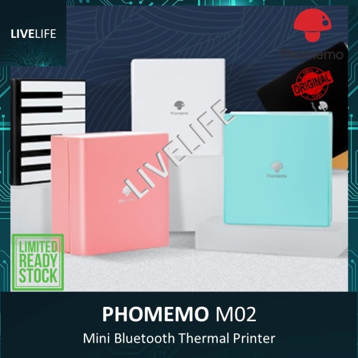 Therm Phomemo M02 - Mini Bluetooth Thermal Printer