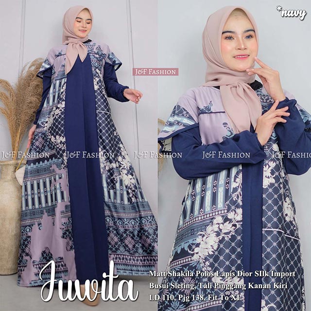 FASHION MUSLIM KEKINIAN NYAMAN DI PAKAI GAMIS KONDANGAN RALPICT COD TERBARU JUWITA MAXY  Matt Shakil