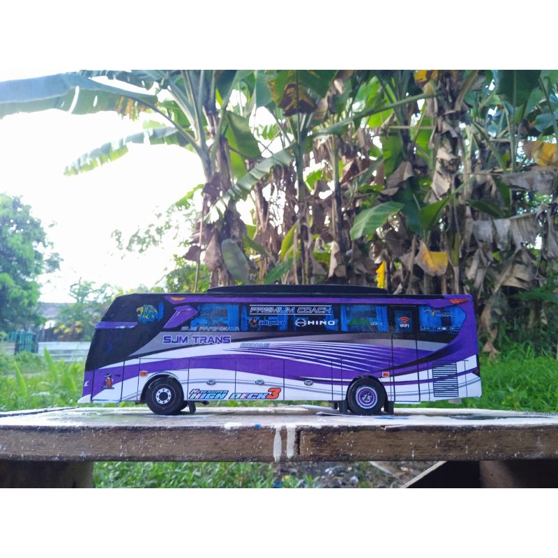 Papercraft bus Sjm Trans *Ratu Maher*