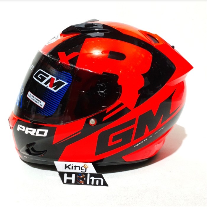 Jar Helm Gm Race Pro Zr 650 Orange Xl